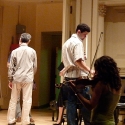 rehearsing, Weill Hall  